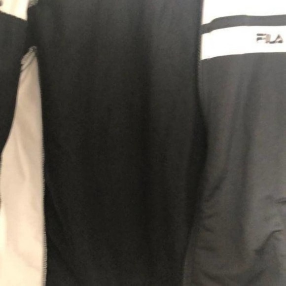 Fila Sport, Black/White Sweat Jacket Medium - Picture 7 of 14
